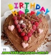 Kırıkkale Şeffaf doğum günü yaş pastası