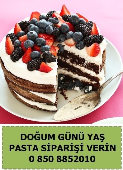 Kırıkkale Şeffaf doğum günü yaş pastası pasta satış sipariş